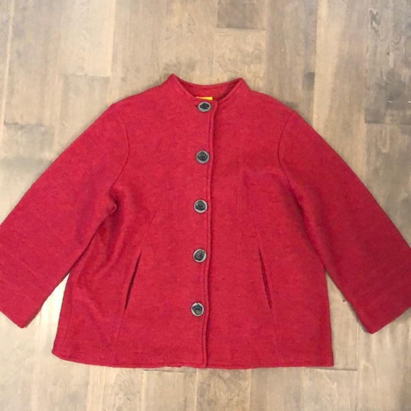 Ruby Rd boiled wool swing jacket - Picture 1 of 9